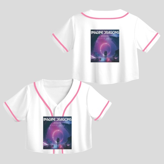 Discover Imagine dragons Classic Kids Crop Top Baseball Jerseys