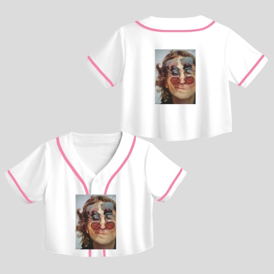 Discover J Lennon Crop Top Baseball Jerseys | Unisex Mens Womens Cotton