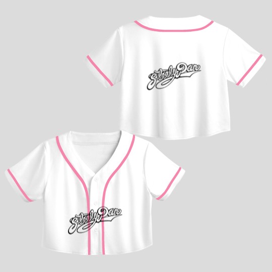 Discover Steely Dan Rock Band Music Fan Crop Top Baseball Jerseys