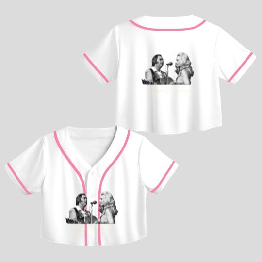 Discover George and Tammy Crop Top Baseball Jerseys
