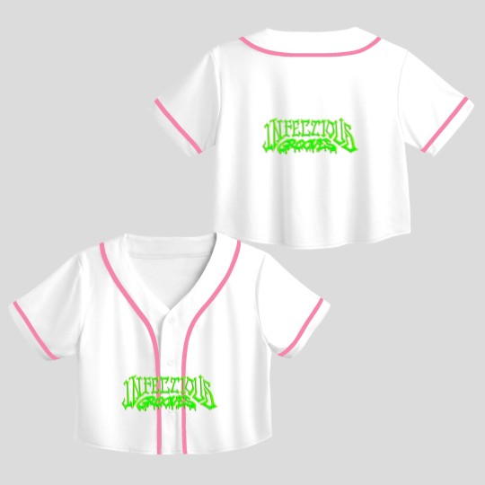 Discover Infectious Grooves Crop Top Baseball Jerseys