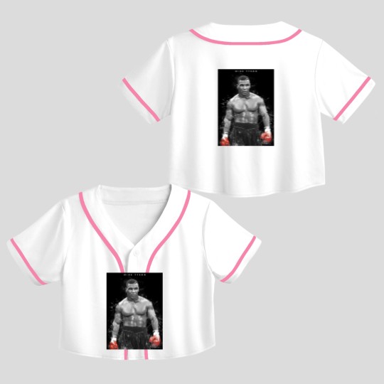 Discover Vintage Mike Tyson Graphic Tees, Mike Tyson Bootleg Rap Crop Top Baseball Jerseys