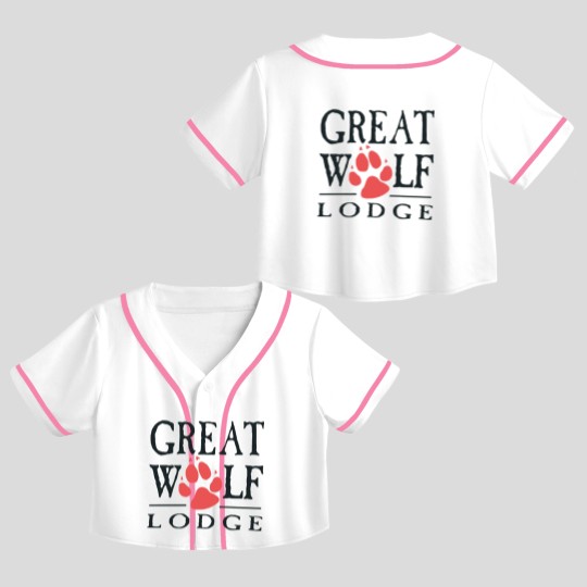 Discover GREAT WOLF LODGE Crop Top Baseball Jerseys |