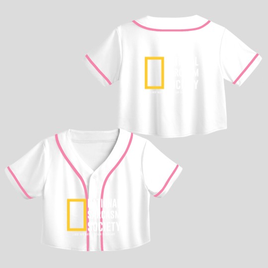 Discover national sarcasm society Crop Top Baseball Jerseys