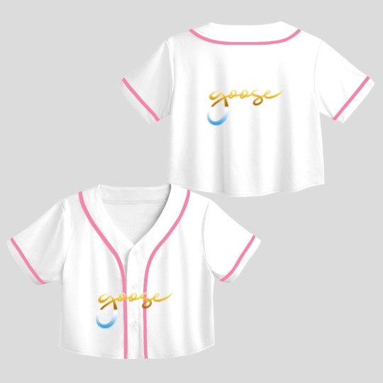 Discover The Goose American band goose the band merch tour (1) Crop Top Baseball Jerseys