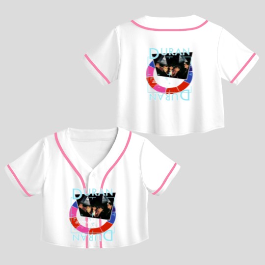 Discover Duran Duran Arena Crop Top Baseball Jerseys, Duran Duran Vintage Crop Top Baseball Jerseys, 1984 Arena Tour Concert Crop Top Baseball Jerseys Crop Top Baseball Jerseys