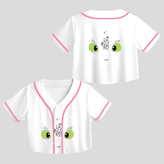 Discover how to train your dragon Crop Top Baseball Jerseys