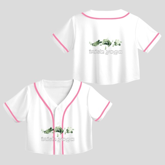 Discover Men's Irish Yoga Crop Top Baseball Jerseys St Patrick's Day