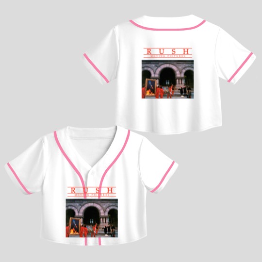 Discover Moving Pictures - Rush Crop Top Baseball Jerseys