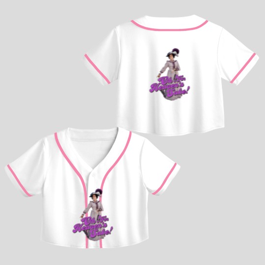 Discover Mrs Harriet Oleson Crop Top Baseball Jerseys