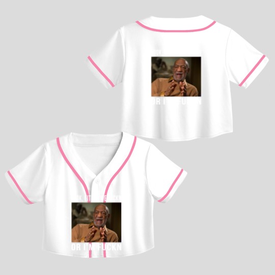 Discover Vintage Bill Cosby Crop Top Baseball Jerseys