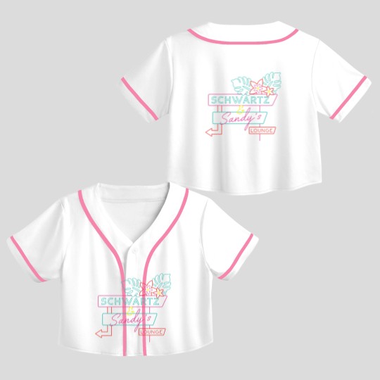 Discover Schwartz and Sandys, TomTom, Vanderpump Rules, schwartz and Sandoval, Vanderpump Crop Top Baseball Jerseys Team Ariana Bravo TV