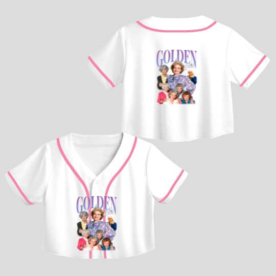 Discover The Stay Golden Movie Crop Top Baseball Jerseys, Vintage Y2K The Stay Golden Crop Top Baseball Jerseys