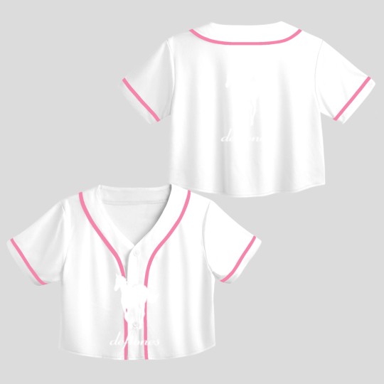 Discover Vintage Deftone Pony Logo Crop Top Baseball Jerseys