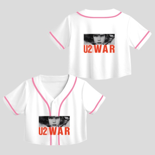 Discover U2 Music Crop Top Baseball Jerseys