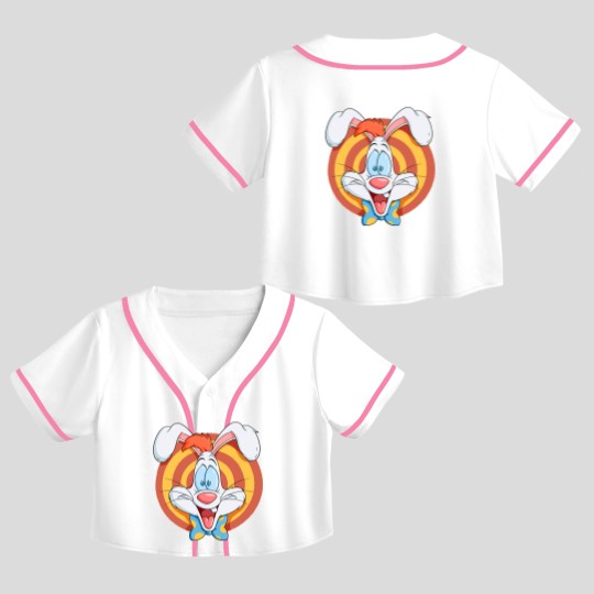 Discover Roger Rabbit Classic Crop Top Baseball Jerseys
