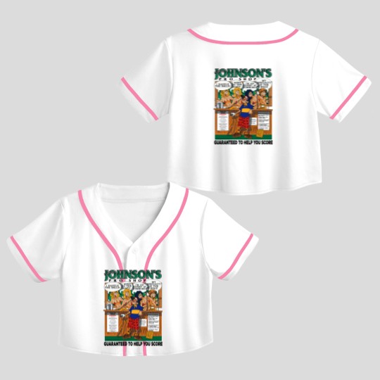 Discover Big Johnson Pro Shop Crop Top Baseball Jerseys