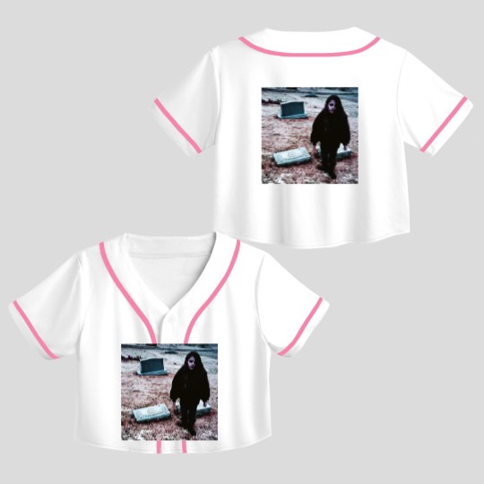 Discover Crystal Castles - Crystal Castles (II) Crop Top Baseball Jerseys