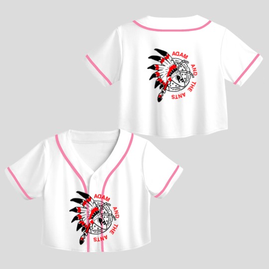 Discover Adam Ant Crop Top Baseball Jerseys