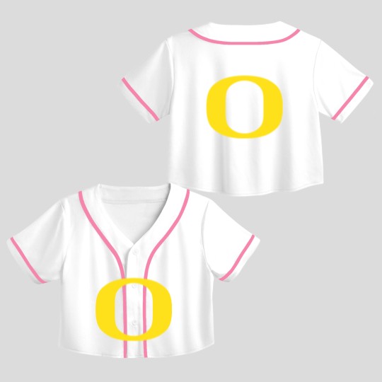 Discover The University of Oregon (UO) Ducks Baseball Caps Crop Top Baseball Jerseys