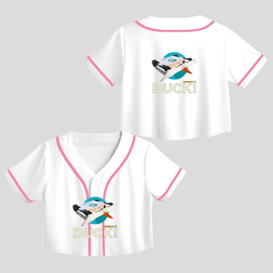 Discover DUCK! Season 4 The popular combat robot now has fabulous merch. Crop Top Baseball Jerseys