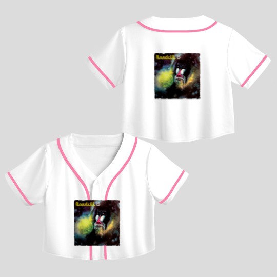 Discover Mandrill Crop Top Baseball Jerseys