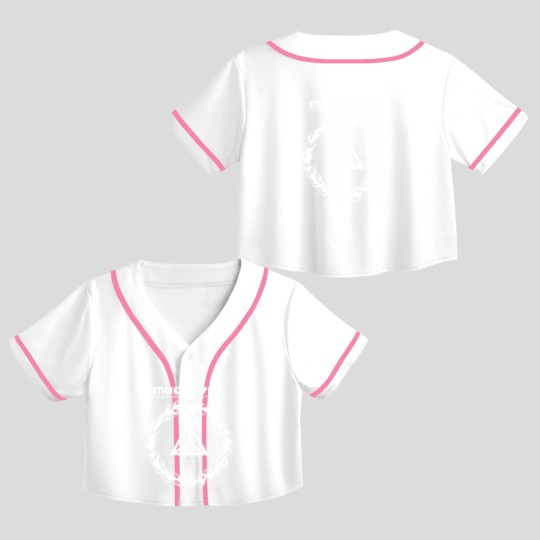 Discover Mudvayne Logo Crop Top Baseball Jerseys