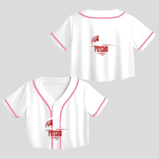 Discover PSYCHO 1960 Crop Top Baseball Jerseys