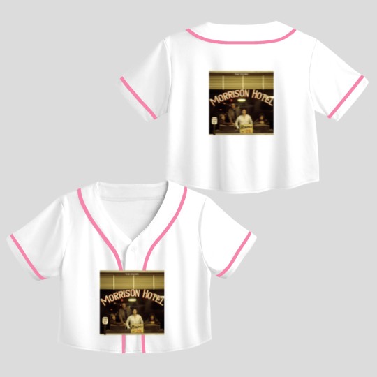 Discover Hot The Doors Morrison Hotel Album Crop Top Baseball Jerseys