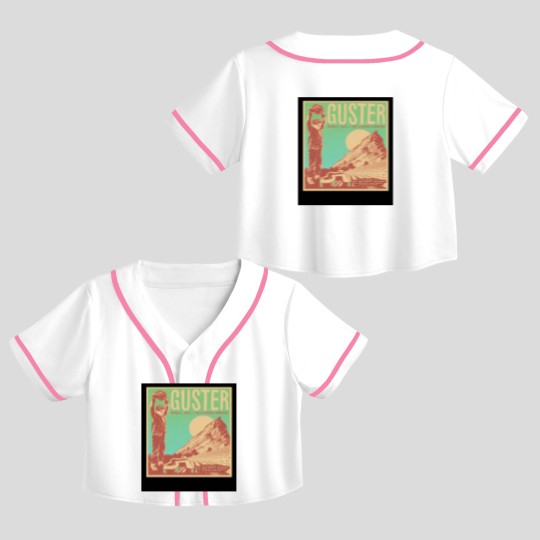 Discover Guster 25th Anniversary Show Red Rocks Amphitheatre Crop Top Baseball Jerseys