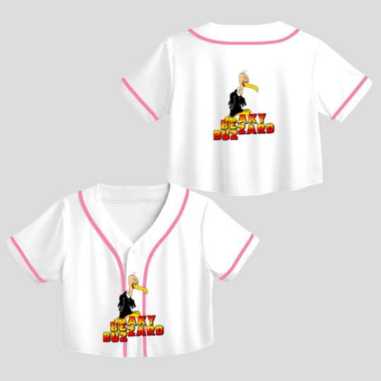 Discover Beaky Buzzard Crop Top Baseball Jerseys