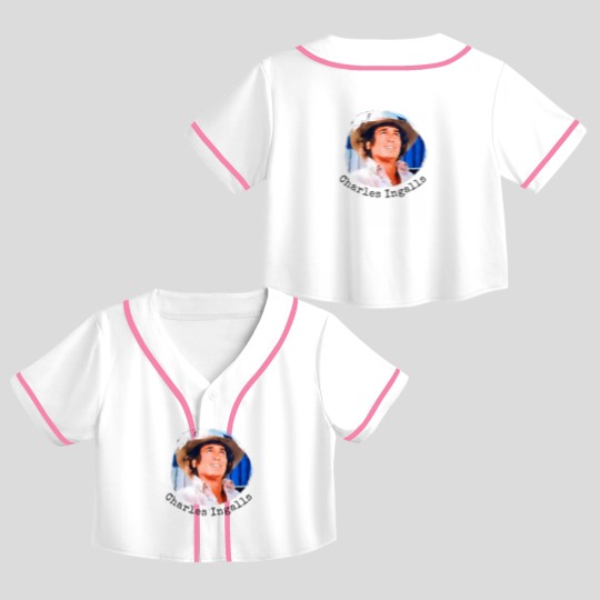 Discover Charles Ingalls Crop Top Baseball Jerseys