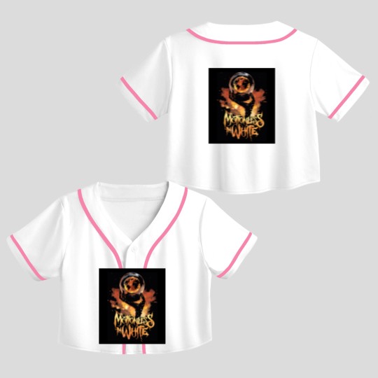 Discover Motionless In White Scoring The End Of The World Crop Top Baseball Jerseys All Size