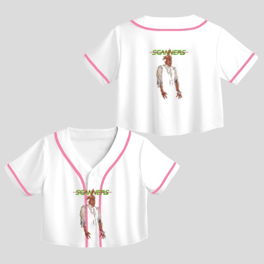 Discover Scanners Crop Top Baseball Jerseys
