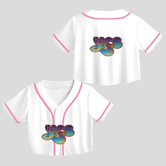 Discover yes band Crop Top Baseball Jerseys
