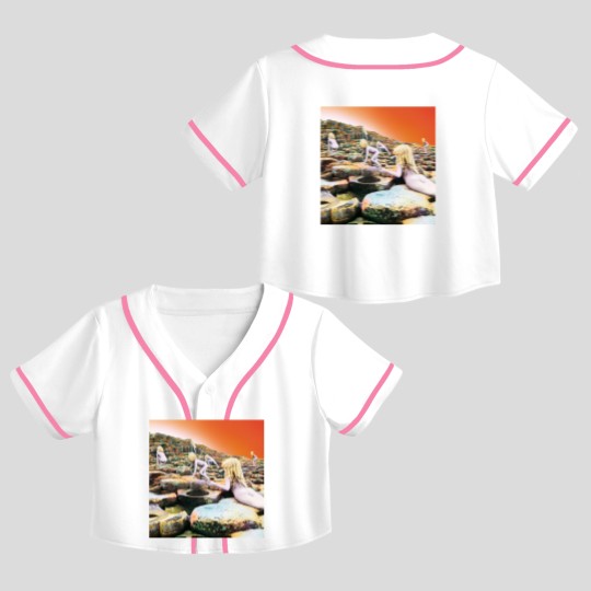 Discover Houses of the Holy (HQ) 1 Crop Top Baseball Jerseys
