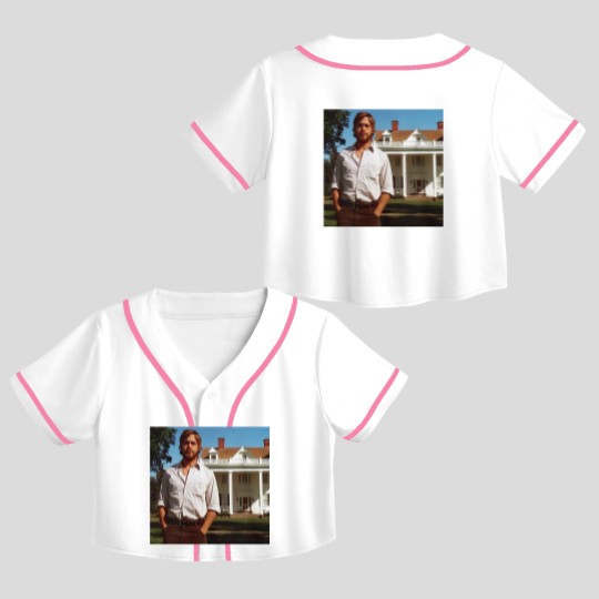 Discover Ryan Gosling The Notebook Noah Crop Top Baseball Jerseys Crop Top Baseball Jerseys