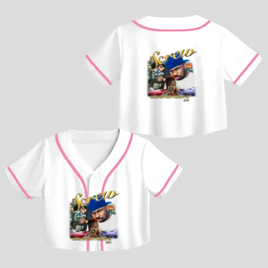 Discover DJ SCREW | Dj Screw Crop Top Baseball Jerseys Crop Top Baseball Jerseys Crop Top Baseball Jerseys | Dj Screw