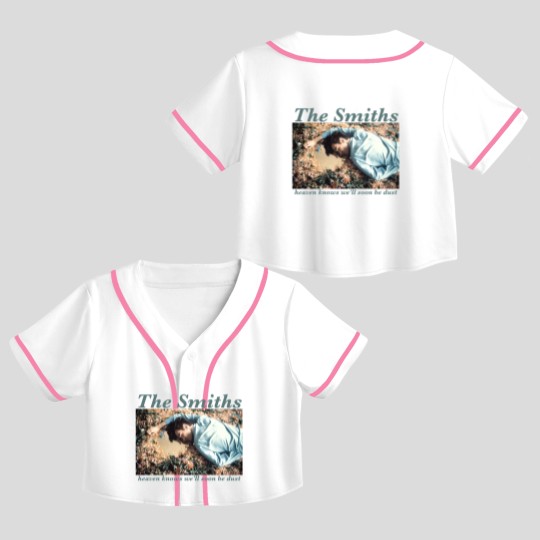 Discover The Smiths band 90s Morrissey Short sleeve Crop Top Baseball Jerseys