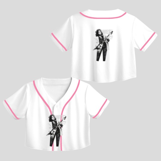 Discover Mountain - Leslie West 73 Crop Top Baseball Jerseys