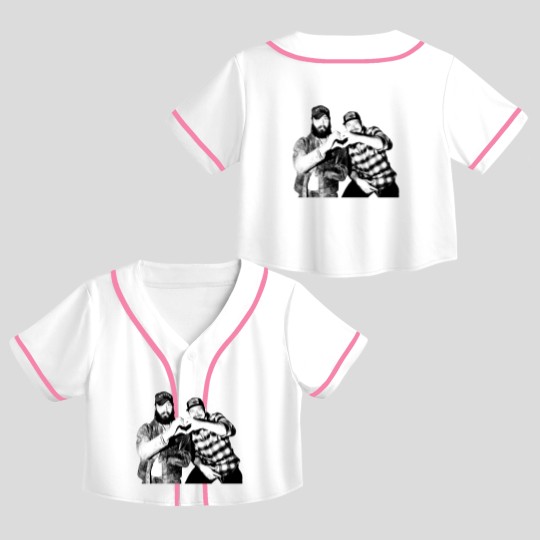Discover I Had Some Help Wallen And Malone Crop Top Baseball Jerseys, Posty And Morgan Had Some Help Crop Top Baseball Jerseys