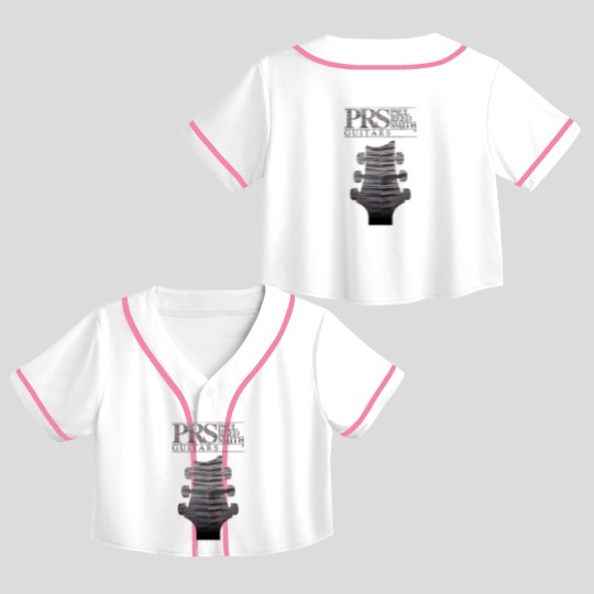 Discover PRS Guitars Crop Top Baseball Jerseys