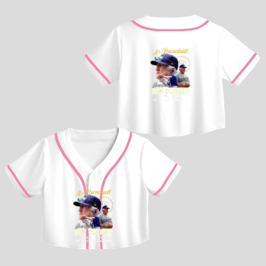 Discover Bob Uecker Mr. Baseball 1934-2025 Thank You - Bob Uecker Mr Baseball 1934 2025 - Crop Top Baseball Jerseys