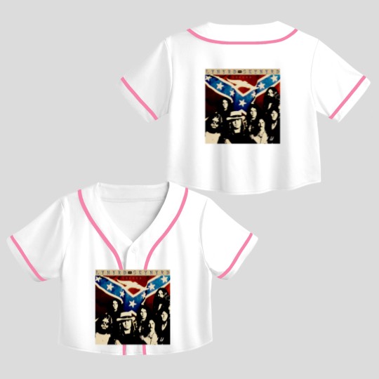 Discover Lynyrd Skynyrd Crop Top Baseball Jerseys