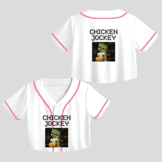 Discover chicken jockey minecraft - Chicken Jockey Minecraft 2025 - Crop Top Baseball Jerseys