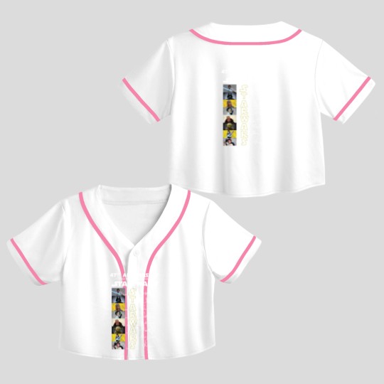 Discover StarWars Crop Top Baseball Jerseys, StarWars Signatures Crop Top Baseball Jerseys, StarWars 47th Anniversary Crop Top Baseball Jerseys