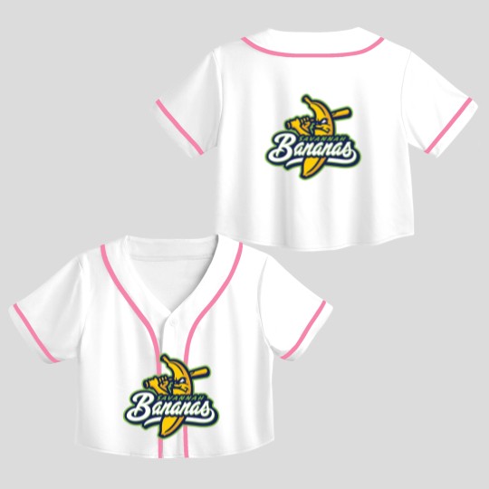Discover #Savannah #Bananas Baseball Men Women Crop Top Baseball Jerseys