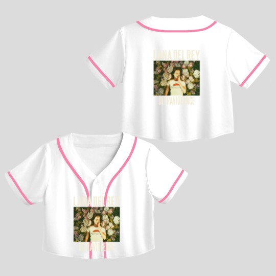 Discover Ultraviolence Lana Del Rey 2024 graphic Crop Top Baseball Jerseys unisex men women