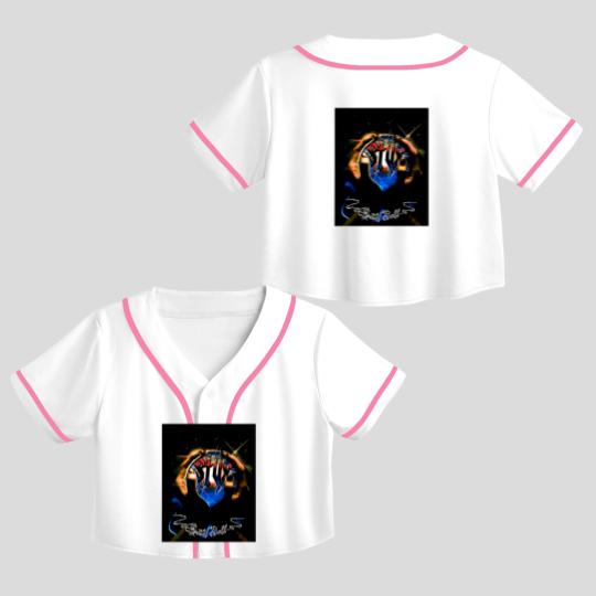 Discover Tommy Shaw Styxs Crystal Ball Crop Top Baseball Jerseys