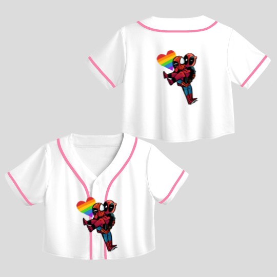 Discover pride! - Pride - Crop Top Baseball Jerseys